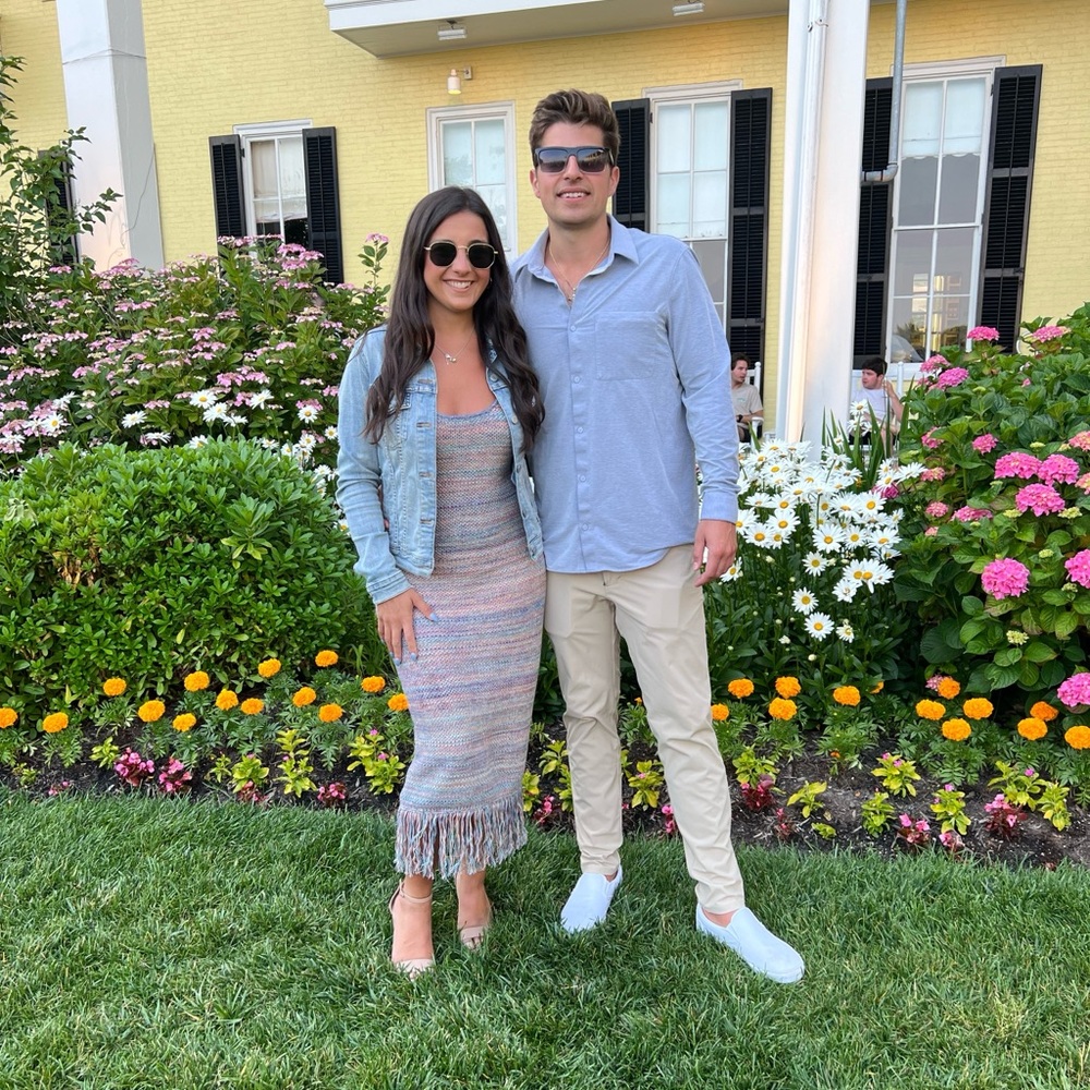 Women's Crochet Fringe Dress Size Small- Worn Twice